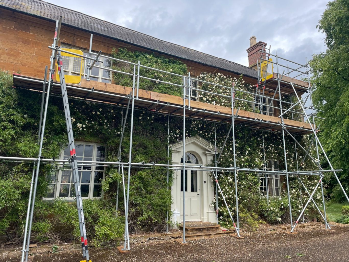 Scaffolding for renovation in East Haddon Scaffolding for renovation in East Haddon