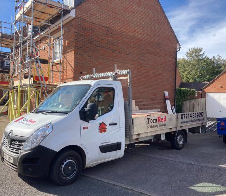 Scaffolding Northampton TomRed Scaffolding 3.5t truck Scaffolding Northampton TomRed Scaffolding 3.5t truck